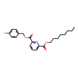 2,6-Pyridinedicarboxylic acid, 4-chlorobenzyl octyl ester