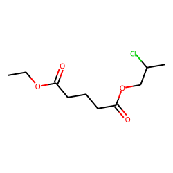 Glutaric acid, 2-chloropropyl ethyl ester