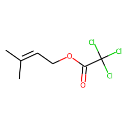 Trichloroacetic acid, 3-methylbut-2-enyl ester