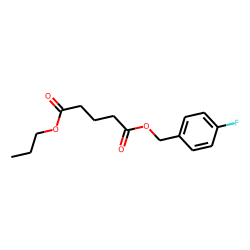 Glutaric acid, 4-fluorobenzyl propyl ester