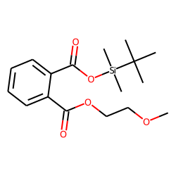 tert-Butyldimethylsilyl 2-methoxyethyl phthalate