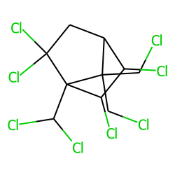 2,2,5-endo,6-exo,8b,8c,9c,10a-octachlorobornane
