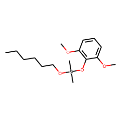Silane, dimethyl(2,6-dimethoxyphenoxy)hexyloxy-