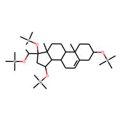 5-Pregnen-3-«beta»,15-«beta»,17-«alpha»,20-«alpha»-tetrol, TMS