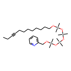 9-Dodecyn-1-ol, dimethyl(dimethyl(dimethyl(dimethyl(pyrid-2-ylmethoxy)silyloxy)silyloxy)silyloxy)silyl ether