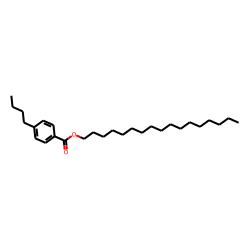 4-Butylbenzoic acid, heptadecyl ester