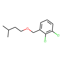 2,3-Dichlorobenzyl alcohol, 3-methylbutyl ether