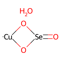 Copper selenite, dihydrate
