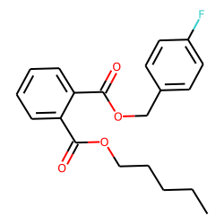 Phthalic acid, 4-fluorobenzyl pentyl ester