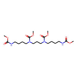 N*1*-[3-(4-Amino-butylamino)-propyl]-butane-1,4-diamine, tetrakis-MOC derivative