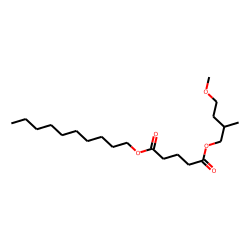 Glutaric acid, decyl 4-methoxy-2-methylbutyl ester