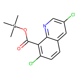 3,7-Dichloroquinoline-8-carboxylic acid, trimethylsilyl ester