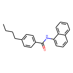 Benzamide, N-(1-naphthyl)-4-butyl-