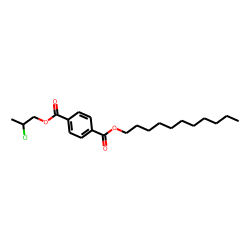 Terephthalic acid, 2-chloropropyl undecyl ester