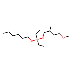 Silane, diethylhexyloxy(2-methyl-4-methoxybutoxy)-