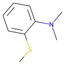 2-Aminothiophenol, N,N,S-trimethyl-