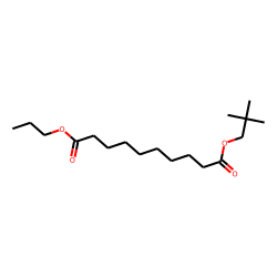 Sebacic acid, neopentyl propyl ester