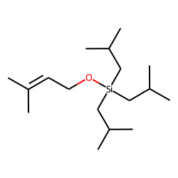 3-Methyl-1-triisobutylsilyloxybut-2-ene