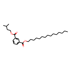 Isophthalic acid, 3-methylbutyl pentadecyl ester