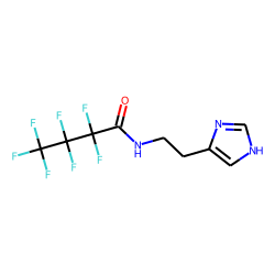 Histamine, N'-heptafluorobutyryl-