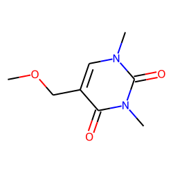 Uracil, 5-(methoxymethyl)-1,3-dimethyl-