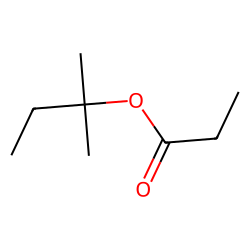 Propanoic acid, 1,1-dimethylpropyl ester