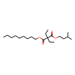 Diethylmalonic acid, 3-methylbutyl nonyl ester