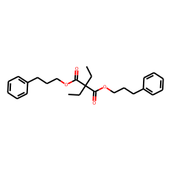 Diethylmalonic acid, di(3-phenylpropyl) ester
