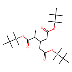 Methylcitric acid, TBDMS # 1