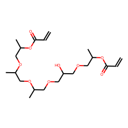 diacrylate of tetra-propoxylated glycerol (Acrylic acid 2-(3-{2-[2-(2-acryloyloxy-propoxy)-propoxy]-propoxy}-2-hydroxy-propoxy)-1-methyl-ethyl ester)
