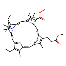 Rhodoporphyrin-XV dimethyl ester, bis(trimethylsyloxy)silicon(IV) derivative