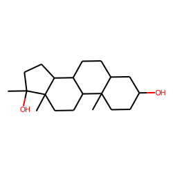 5A-Androstan-3B,17B-diol, 17A-methyl