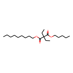 Diethylmalonic acid, nonyl pentyl ester
