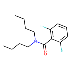 Benzamide, N,N-dibutyl-2,6-difluoro-
