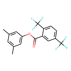 2,5-Di(trifluoromethyl)benzoic acid, 3,5-dimethylphenyl ester