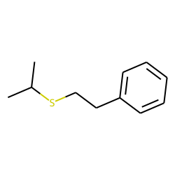 Benzene, [2-[(1-methylethyl)thio]ethyl]-