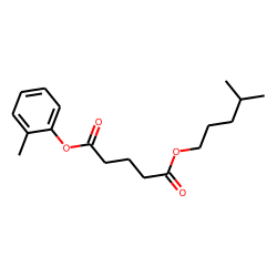 Glutaric acid, isohexyl 2-methylphenyl ester