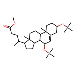 3-«beta»,7-«alpha»-Dihydroxy-5-cholenoic acid, methyl ester, TMS
