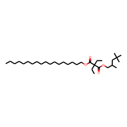Diethylmalonic acid, octadecyl 2,4,4-trimethylpentyl ester