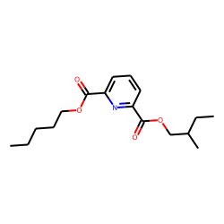 2,6-Pyridinedicarboxylic acid, 2-methylbutyl pentyl ester