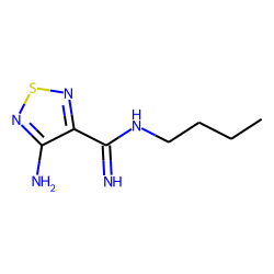 4-Amino-n-butyl-1,2,5-thiadiazole-3-carboximidamide