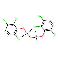 Silane, dimethyl(dimethyl(2,3,6-trichlorophenoxy)silyloxy)(2,3,6-trichlorophenoxy)-