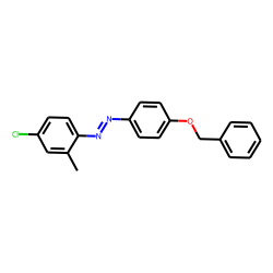 2-Methyl-4-chloro-4'-benzyloxyazobenzene