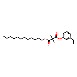 Dimethylmalonic acid, dodecyl 3-ethylphenyl ester