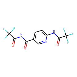 6-Aminopyridine-3-carboxamide, N,N'-bis(trifluoroacetyl)-