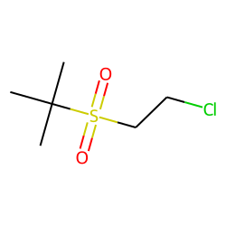 Sulfone, tert-butyl 2-chloroethyl