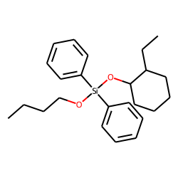 Silane, diphenylbutoxy(2-ethylcyclohexyloxy)-