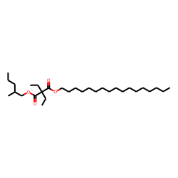 Diethylmalonic acid, heptadecyl 2-methylpentyl ester