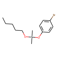 Silane, dimethyl(4-bromophenoxy)pentyloxy-