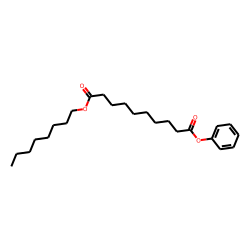 Sebacic acid, octyl phenyl ester